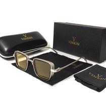 Óculos de Sol De Metal Quadrado Vinkin Original UV400 430