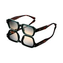 Óculos De Sol Decorativos Retro De Alta Qualidade Unissex Com Armação Completa Clássica E Durável