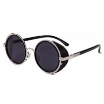 Óculos De Sol Designer Italiano Com Proteção Lateral Óculos De Sol Designer Italiano Com Proteção Lateral