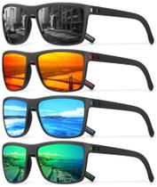 Óculos de Sol DioKiW Polarizados Quadrados - Estilo Vintage Masculino Óculos de Sol DioKiW Polarizados Quadrados - Estilo Vintage Masculino