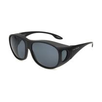 Óculos de Sol Dioptics Solar Shield Elm para Usar Sobre Outros Óculos Preto 54mm Óculos de Sol Dioptics Solar Shield Elm para Usar Sobre Outros Óculos Preto 54mm