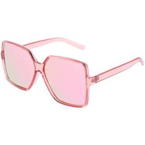 Óculos de sol Dollger Oversized Square Pink UV400 para mulheres/homens