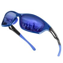 Óculos de sol Duduma Polarized Sports para homens e mulheres Tr90 Blue