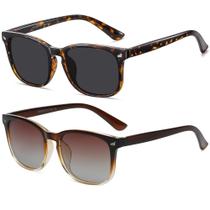 Óculos de Sol DUSHINE Polarizados - Estilo Retro Clássico Feminino