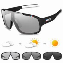 Óculos de Sol Elax Ciclismo Fotocromático Polarizado UV400