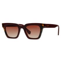 Óculos de Sol Elegatto Retangular Dual Tone Fashion UV 400 Óculos de Sol Elegatto Retangular Dual Tone Fashion UV 400