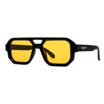 Óculos de Sol Elegatto Retangular Moderno UV 400 Óculos de Sol Elegatto Retangular Moderno UV 400