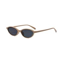 Óculos De Sol Elípticos Pequenos Multicoloridos Com Proteção UV400 Para Mulheres, Design Casual