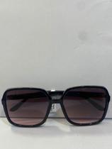 Óculos de Sol em acetato preto lentes redondas Óculos de Sol em acetato preto lentes redondas