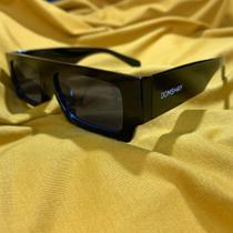 Óculos de sol escuro com proteção 400 uva e uvb original domshay gold black lançamento 2024