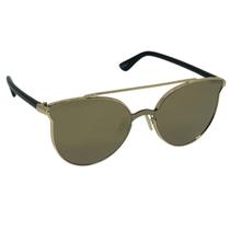 Óculos De Sol Espelhado Dourada Uv 400 Protection W&a 2076S