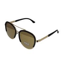 Óculos De Sol Espelhado W&a Uv 400 Protection Dourado 010SK