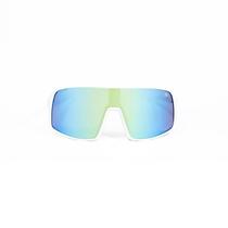 Óculos de Sol Esportivo Ciclismo Branco Espelhado UV400