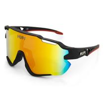 Óculos De Sol Esportivo Hupi Tunder Ciclismo Beach Tennis Uv