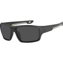Óculos de Sol Esportivo Masculino Com Proteção UV 400 Polarizado Visão Confortável Preto Fosco Rosto Largo Uso Pescaria Ciclismo Esportes VH 9940