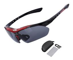 Óculos de Sol Esportivo para Corrida Ciclismo MTB Polarizado com Flanela e Bolsa de Transporte West Biking - W West Biking
