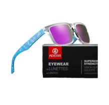 Óculos De Sol Esportivo Polarizado Kdeam C15 Mirrored Magenta Óculos De Sol Esportivo Polarizado Kdeam C15 Mirrored Magenta