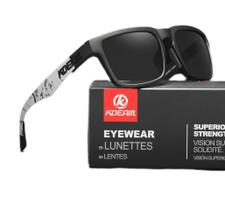 Óculos De Sol Esportivo Polarizado Kdeam C30 Black Óculos De Sol Esportivo Polarizado Kdeam C30 Black