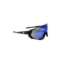 Óculos de Sol Esportivo Por Dios Modelo HP12457 - Preto - Azul Degradê C4 Óculos de Sol Esportivo Por Dios Modelo HP12457 - Preto - Azul Degradê C4