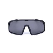Óculos de Sol Esportivo Zeiq Falcon Preto Lente Preta Óculos de Sol Esportivo Zeiq Falcon Preto Lente Preta