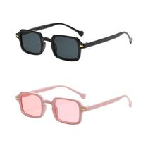 Óculos De Sol Esportivos Clássicos Femininos Vintage UV400 Quadrados Antiluz Para Caminhada E