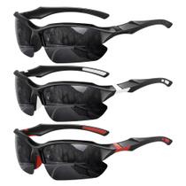 Óculos de sol esportivos com proteção UV400 polarizada XVXV para homens