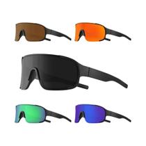Óculos De Sol Esportivos Masculinos Com Armação Grande UV400 Anti-reflexo, Moda Moderna, Camping,