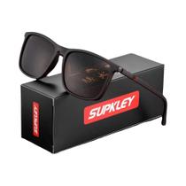 Óculos de Sol Esportivos Masculinos Polarizados - Armação Quadrada e Leve Óculos de Sol Esportivos Masculinos Polarizados - Armação Quadrada e Leve