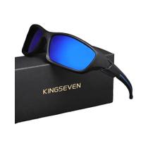 Óculos De Sol Esportivos Polarizados Anti-UV TR90 KINGSEVEN Para Ciclismo, Óculos Confortáveis