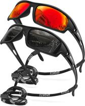 Óculos de Sol Esportivos Polarizados AWGSEE - 100% Proteção UV - Para Homens Óculos de Sol Esportivos Polarizados AWGSEE - 100% Proteção UV - Para Homens