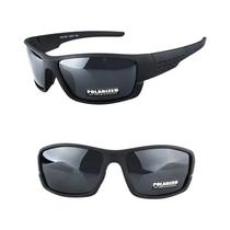 Óculos De Sol Esportivos Polarizados Pretos UV400 Para Homens E Mulheres, Para Dirigir E Pescar, Com