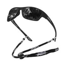 Óculos De Sol Esportivos Polarizados Unissex UV400 Com Corrente Inclusa Para Ciclismo, Escalada,