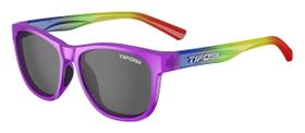 Óculos de sol esportivos Tifosi Swank Rainbow Shine/Smoke Lens