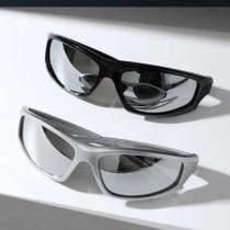 Óculos De Sol Estilo Y2K Com Armação Quadrada Para Homens, 2PCS, Óculos De Verão Para Festas E Uso