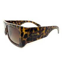 Óculos de Sol Euforya Quadrado Animal Print Marrom