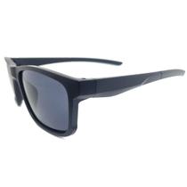 Óculos de Sol EUORYA KING armacao preto e lentes fume protecao TOTAL UV400