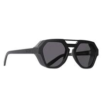 Óculos De Sol Evoke Avalanche A01 Black Matte Black Shine Gray Total