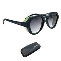 Óculos de Sol Evoke Avalanche A12 Black Matte Green Gradien