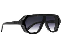 Óculos De Sol Evoke Avalanche Dive A01 Black Shine Black Gray Gradient Óculos De Sol Evoke Avalanche Dive A01 Black Shine Black Gray Gradient