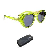 Óculos de Sol Evoke Avalanche E02 Crystal Green Black Total Óculos de Sol Evoke Avalanche E02 Crystal Green Black Total