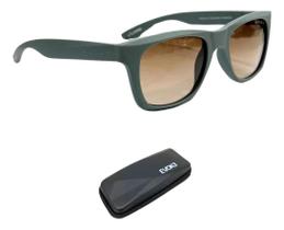 Óculos De Sol Evoke Diamond Brh12 Matte Gray Brown Óculos De Sol Evoke Diamond Brh12 Matte Gray Brown