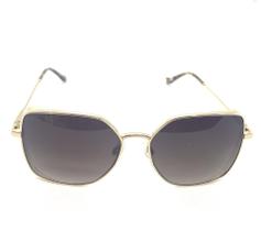 Óculos de Sol Evoke Dourado Marrom Degradê 57mm