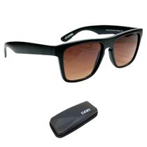 Óculos de Sol Evoke EVK 24 BR02 Black Matte Brown Gradient