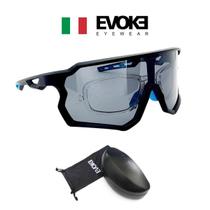 Óculos De Sol Evoke Evk 39 A11P Alta Performance Black Matte Óculos De Sol Evoke Evk 39 A11P Alta Performance Black Matte