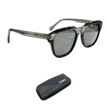 Óculos de Sol Evoke EVK 46 A01 Black Crystal Total Black