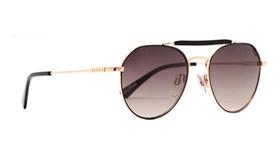 Óculos De Sol Evoke For You Ds54 A02 Feminino Preto Dourado