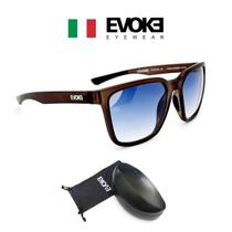 Óculos De Sol Evoke For You Ds81 G13 Crystal Matte Brown Óculos De Sol Evoke For You Ds81 G13 Crystal Matte Brown