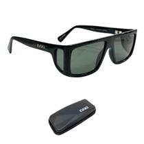 Óculos De Sol Evoke New B Side Bra01 Black Shine G15 Total