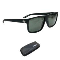 Óculos De Sol Evoke New Capo V Brh11 Black Matte Silver G15