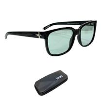 Óculos de Sol Evoke New Capo VI BRA01 Black Shine G15 Total Óculos de Sol Evoke New Capo VI BRA01 Black Shine G15 Total